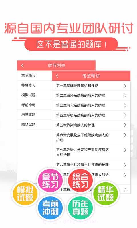 护士护师考试题库截图4