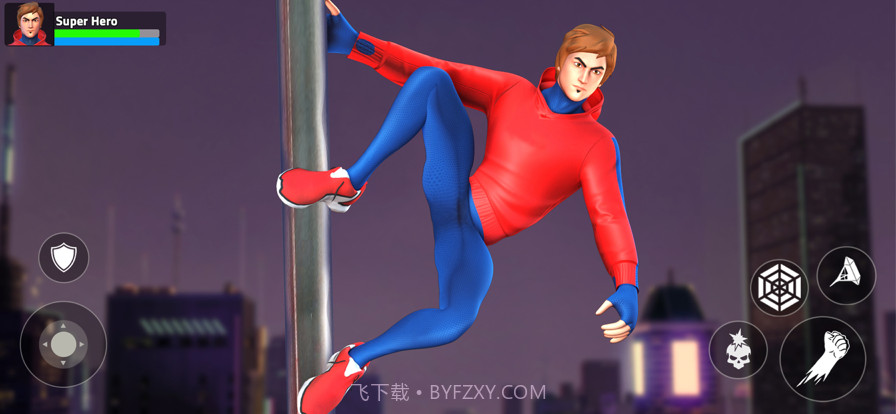 蜘蛛网超级英雄:格斗截图1