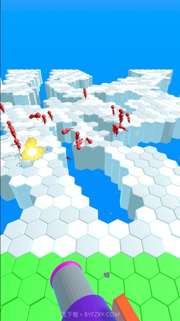 炮击火柴人截图2