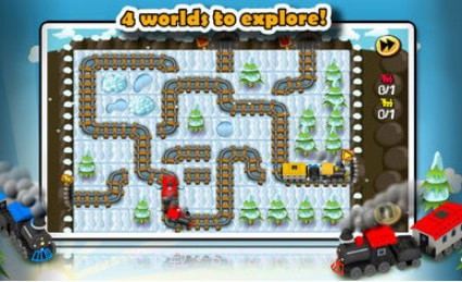 火车瓷砖拼图截图2