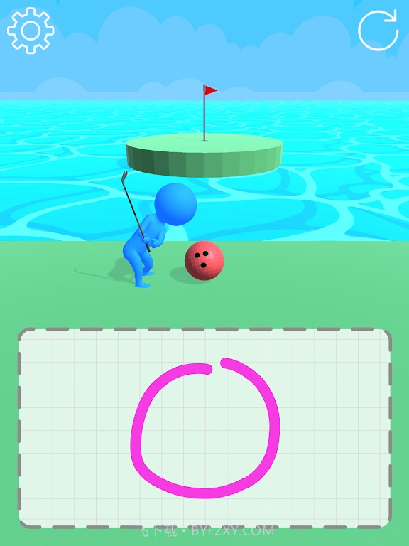 画线高尔夫截图3 画线高尔夫截图3