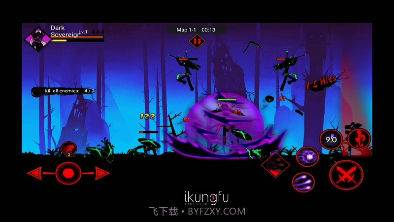 功夫大师无限金币版截图3