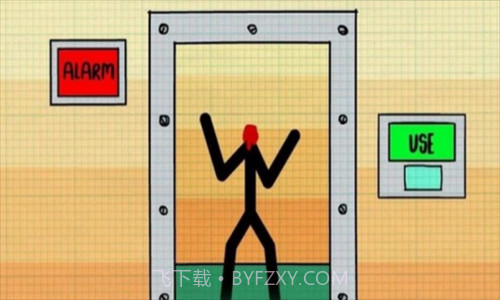 火柴人逃离疯人院截图1 火柴人逃离疯人院截图1
