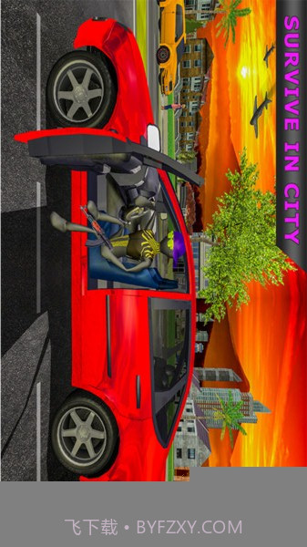 火柴人绳索英雄城市截图3