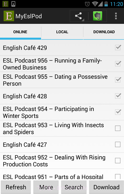 MyEslPod截图1 MyEslPod截图1