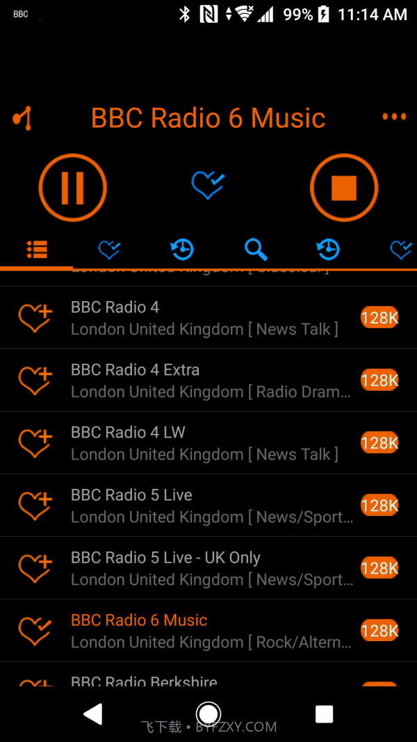 轻舟网络收音机截图3