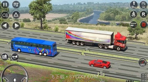 欧洲卡车驾驶模拟器3d截图2