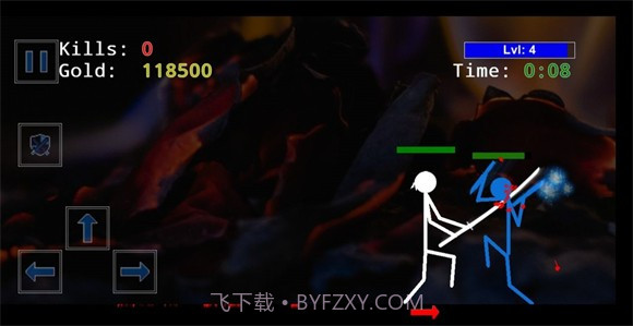 火柴人物理战场无限金币版截图1