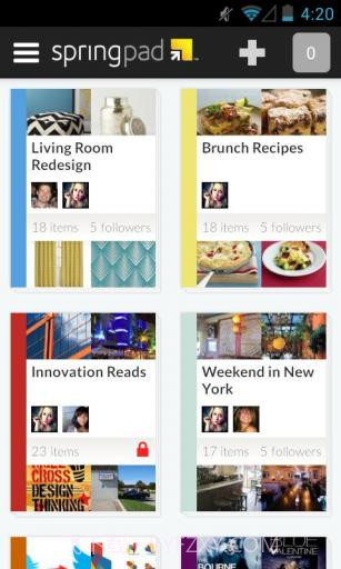 记事本 Springpad截图2