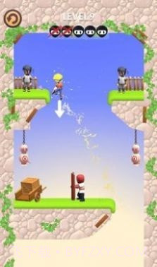 火柴人忍者苦无大师截图2