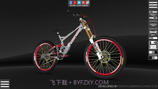 自行车配置器3D截图3 自行车配置器3D截图3