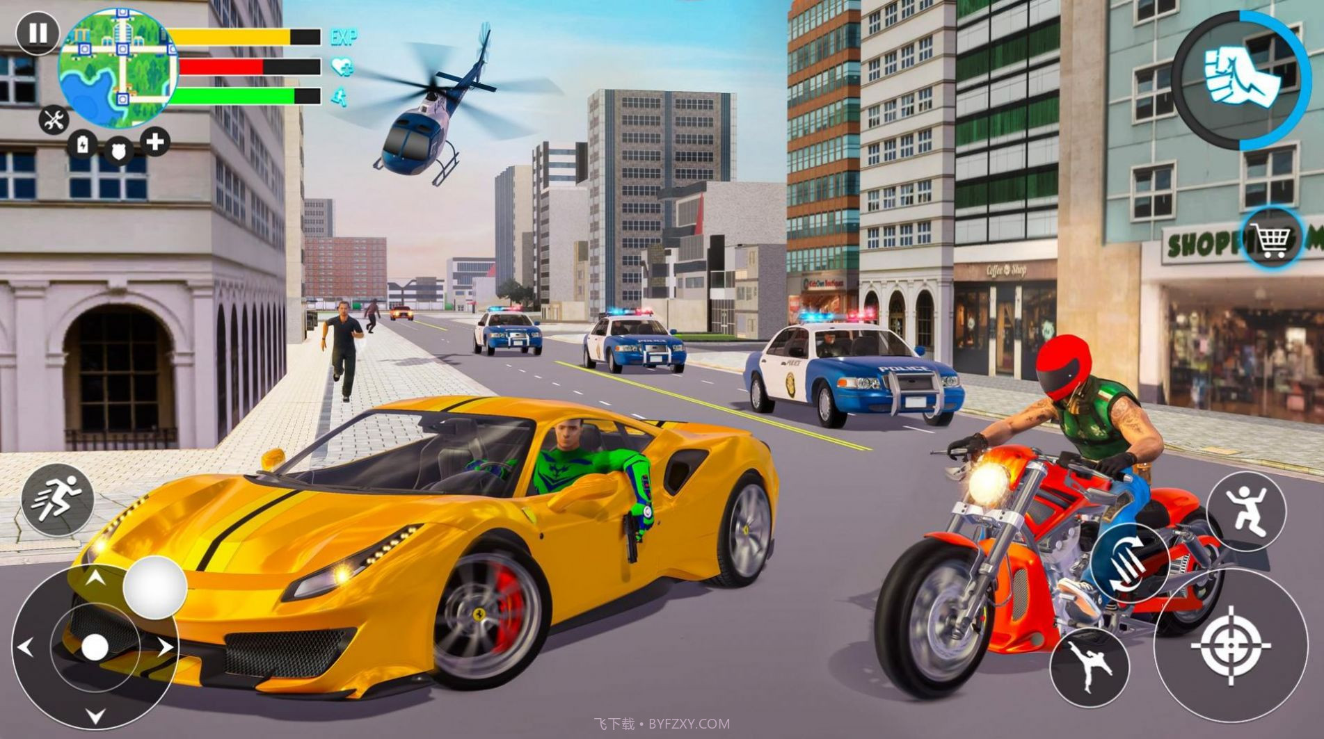 绳索英雄犯罪城截图4