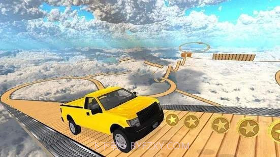 坡道特技飙车截图1