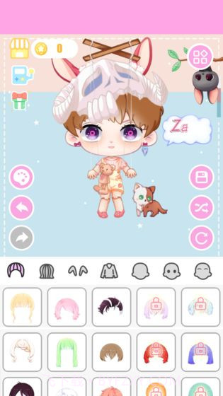 动漫装扮女孩平台截图4