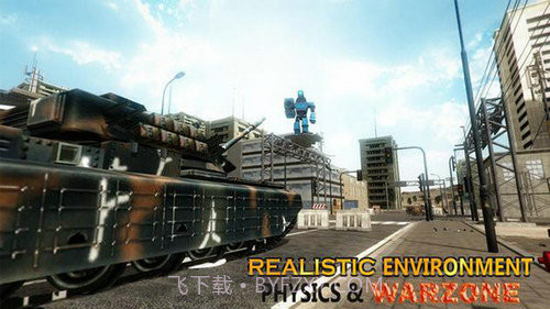 陆军坦克机器人大战截图2