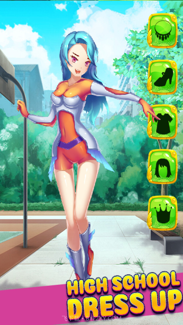 高校女生可爱装扮截图5