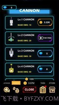大炮防御科幻闲置截图1