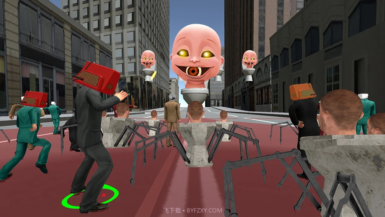 马桶人大冒险截图3 马桶人大冒险截图3