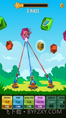 水晶大炮射击截图5