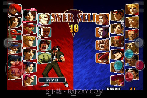 拳皇对街霸截图4