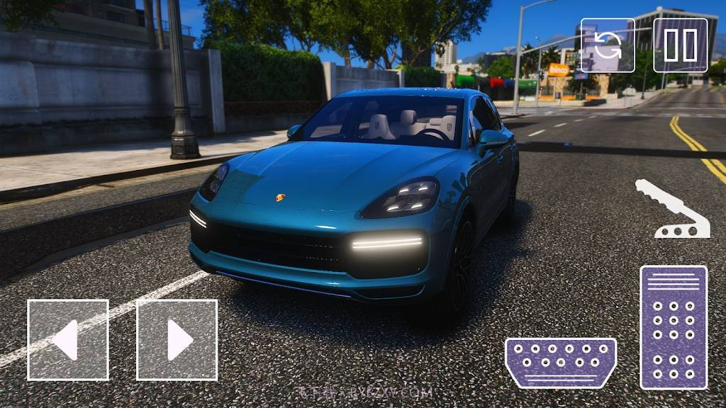 保时捷卡宴驾驶模拟截图1