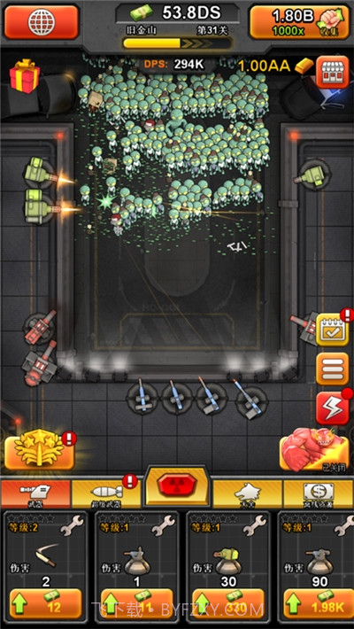 百万僵尸大作战 (Idle Zombies)截图1