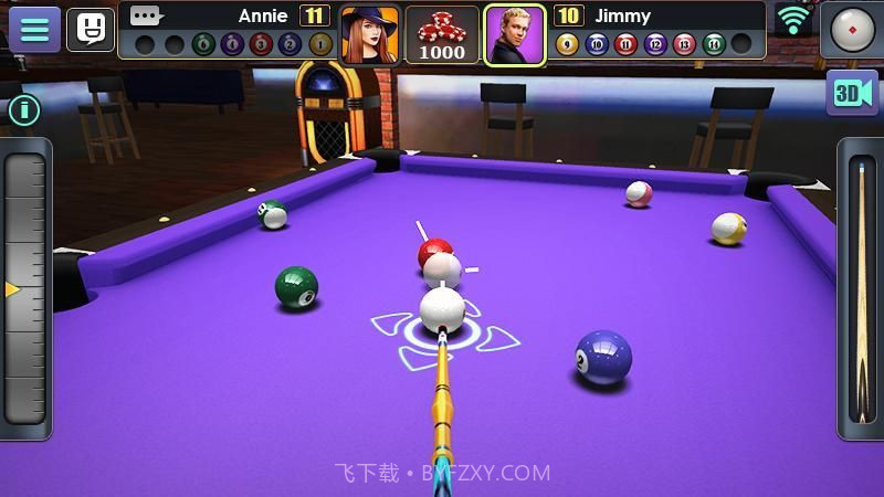 3D Pool Ball截图1 3D Pool Ball截图1