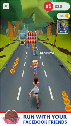 阿甘快跑游戏截图4