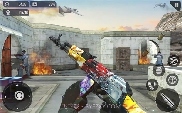士兵射击任务小队游戏截图2