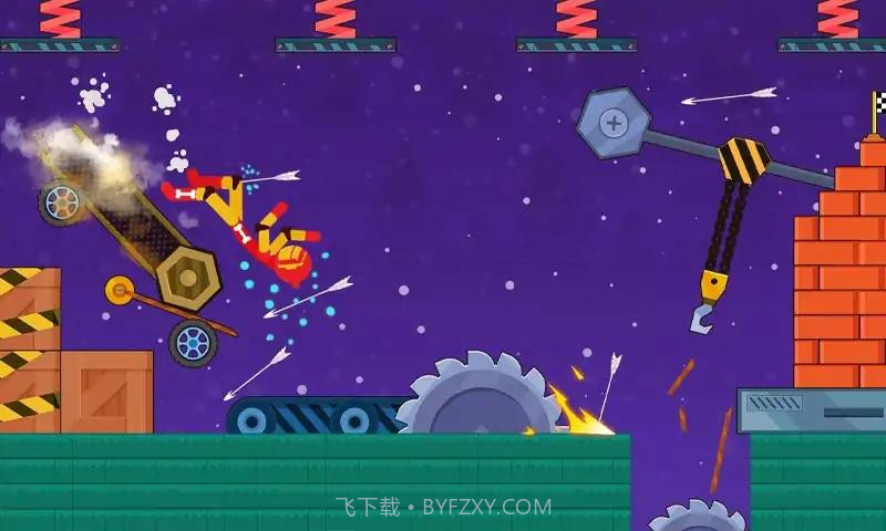 火柴人破坏英雄截图4