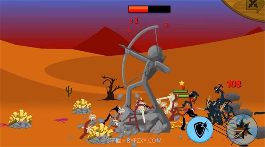 火柴人战争遗产紫色魔改版截图3