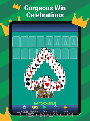 FreeCell Solitaire - card game截图3 FreeCell Solitaire - card game截图3