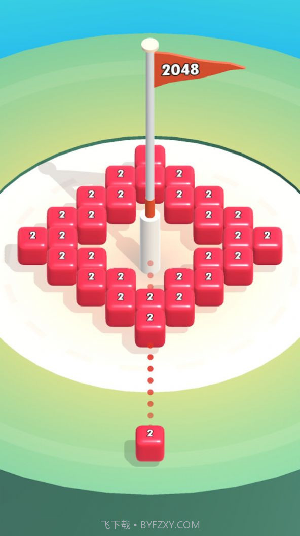 2048旋转方块截图1