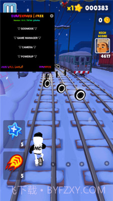地铁跑酷锅铲魔改版截图1 地铁跑酷锅铲魔改版截图1
