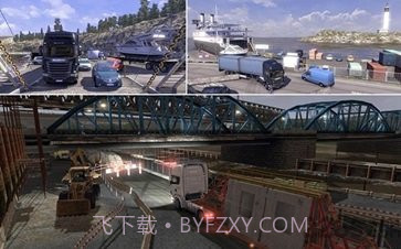 斯堪尼亚重卡驾驶模拟截图3