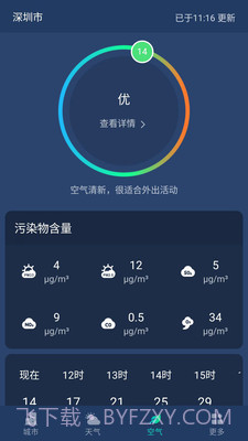 星空气象截图2 星空气象截图2