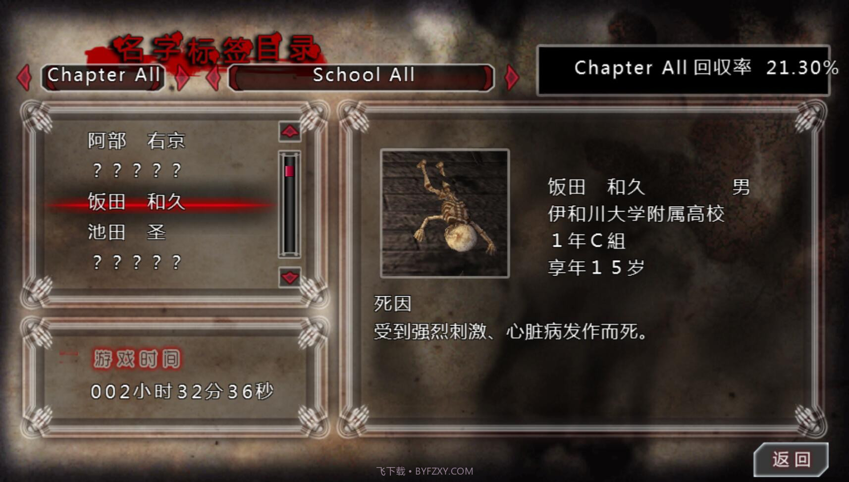 尸体派对:驭血截图4 尸体派对:驭血截图4