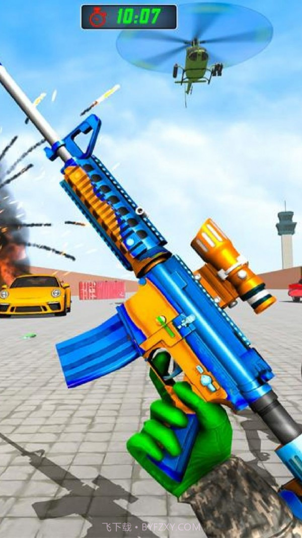 反恐女精英绝地吃鸡截图4