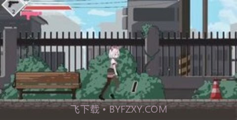 白毛少女大战僵尸(Syahata)截图2 白毛少女大战僵尸(Syahata)截图2