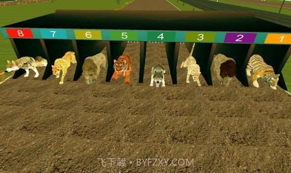 疯狂丛林动物竞速截图3 疯狂丛林动物竞速截图3