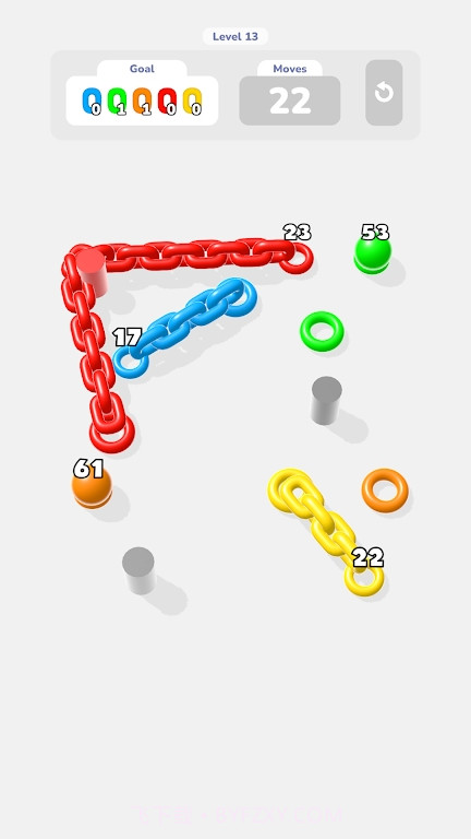 链条连接堵塞3D截图2 链条连接堵塞3D截图2