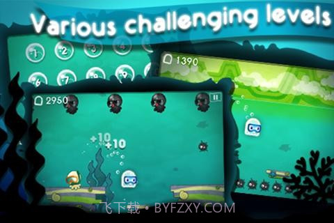 小水母找妈妈 Tiny JellyFish截图4 小水母找妈妈 Tiny JellyFish截图4