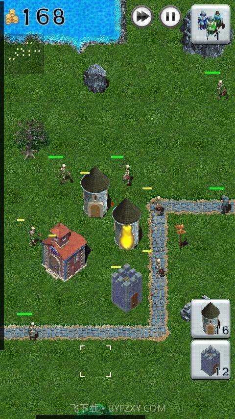 亡灵塔防 Monster Defense截图2