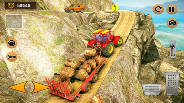 卡车越野丘陵运输截图2