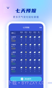 心怡天气预报截图2