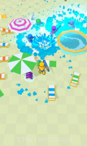 泳池水枪派对截图3 泳池水枪派对截图3