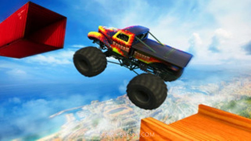 大脚怪特技赛车截图3