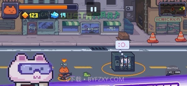 猫咪枪手大战僵尸截图3 猫咪枪手大战僵尸截图3