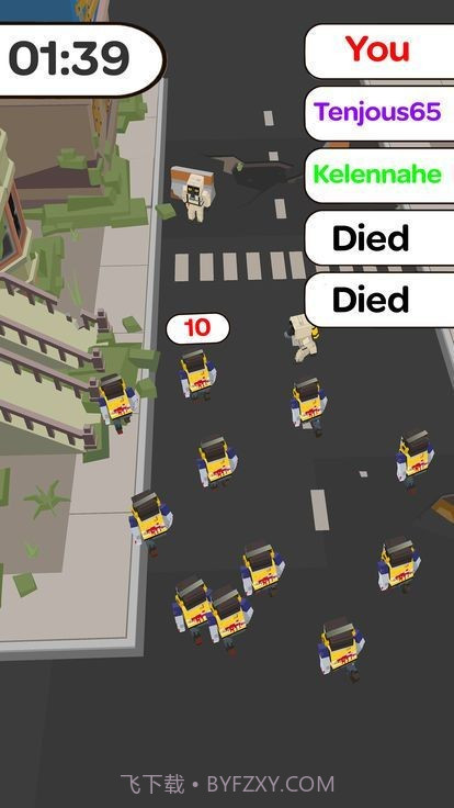 僵尸拥挤城市截图2