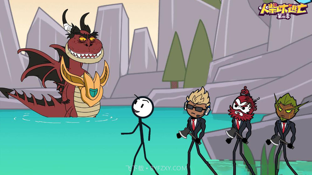 火柴人大逃亡沙漠吃鸡截图1 火柴人大逃亡沙漠吃鸡截图1